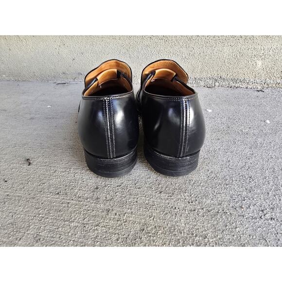 Church\'s Custom Grade Black Leather Slip On Loafer Mens Size 8.5 D main image 7